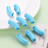Opaque Acrylic Beads MACR-S372-001B-S012-6