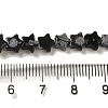 Natural Snowflake Obsidian Beads Strands G-G085-B37-02-4