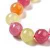 Dyed Natural Malaysia Jade Beads Strands G-G021-02B-16-2