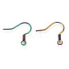 Ion Plating(IP) 304 Stainless Steel French Earring Hooks STAS-S119-018-2