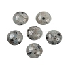 Natural Sesame Jasper Cabochons G-T020-18mm-44-1