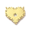 Rack Plating Brass Micro Pave Clear Cubic Zirconia Connector Charms KK-P230-05G-01-2