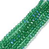 Electroplate Glass Beads Strands EGLA-A034-T2mm-L12-1