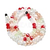 Glass Beads Strands EGLA-A034-M6mm-10-4