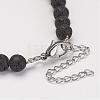 Natural Lava Rock Beads Bracelets BJEW-JB02799-3