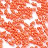 Baking Paint Glass Seed Beads SEED-A033-04F-2