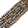 Electroplate Glass Beads Strands EGLA-P061-01A-06-1