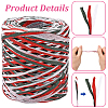 Segment Dyed Raffia Paper Cords for DIY Craft OCOR-WH20020-27E-3