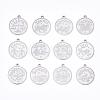 Non-Tarnish 201 Stainless Steel Pendants STAS-R106-1