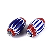 Handmade Millefiori Glass Barrel Beads LS-LA-N002-03D-2