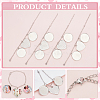 4Pcs 304 Stainless Steel and Brass Bracelets Making BJEW-PH01793-4