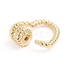 Brass Screw Carabiner Lock Charms X-ZIRC-E164-13G-3