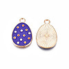Alloy Enamel Pendants X-ENAM-S115-152-3
