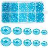 Electroplate Glass Beads Strands EGLA-SC0001-25C-1