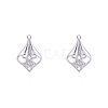 Tibetan Style Alloy Rhinestone Pendants PW-WG22E69-04-1