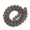 Transparent Glass Beads Strands GLAA-T032-T10mm-MD02-2