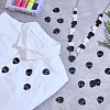 60Pcs Acrylic Buttons BUTT-PH0001-59A-02-4