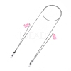 304 Stainless Steel Eyeglasses Chains AJEW-EH00207-03-1