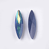 Pointed Back Resin Rhinestone Cabochons CRES-S382-4x15mm-C03-2