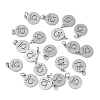 304 Stainless Steel Charms STAS-Q201-T447P-3