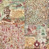 Clock Theme Paper Scrapbook Paper SCRA-PW0010-09-2