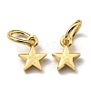 Brass Charms KK-K341-15G-2