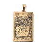 201 Stainless Steel Pendant STAS-B033-01G-06-1