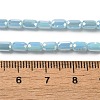 Electroplate Glass Beads Strands EGLA-D031-01-09-4