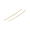Brass Flat Head Pins X-KK-WH0058-03D-G01-2