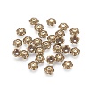 6-Petal Tibetan Style Alloy Flower Bead Caps LS-TIBE-S220-AB-01-NR-1