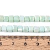Anti-Tarnish Electroplate Glass Beads Strands GLAA-T025-4mm-10C-4