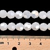 Imitation Jade Glass Beads Stands EGLA-A035-J8mm-B05-5