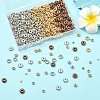 600Pcs 12 Styles CCB Plastic Bead Spacers CCB-YW0001-62-5