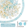  504Pcs 3 Colors Natural White Shell Beads BSHE-NB0001-29-2