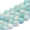 Natural Amazonite Beads Strands G-K306-A20-8mm-1