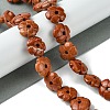 Natural Red Jasper Beads Strands G-H023-B04-01-2