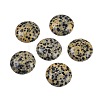 Natural Dalmatian Jasper Cabochons G-H1596-FR-25mm-07-1