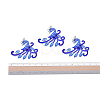 Chinese Style Alloy Enamel Chandelier Components Links X-ENAM-E329-09B-S-2