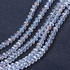 Electroplate Glass Beads Strands EGLA-A034-T3mm-B02-1