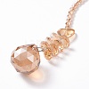 Crystal Teardrop Beaded Wall Hanging Decoration Pendant Decoration LS-HJEW-G019-01A-3