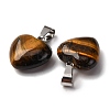 Natural Tiger Eye Pendants G-I311-A07-2