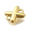 Brass Connector Charms KK-P295-01G-X-2