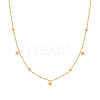 Star 304 Stainless Steel Link Chain Anklets for Women FS-WGDE11C-01-5