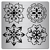 Stainless Steel Cutting Dies Stencils DIY-WH0238-007-1