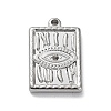 Tarnish Resistant 304 Stainless Steel Pendant Rhinestone Settings STAS-M323-56P-1