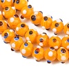 Handmade Bumpy Lampwork Beads Strands LA-CBA05D6-01-05-2