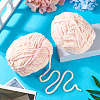 2 Skeins Polyester Yarn for Knitting & Crochet OCOR-TA0003-09A-6