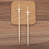 Sword Alloy Hair Sticks PW-WG0B211-03-1