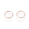 304 Stainless Steel Open Jump Rings STAS-O098-01RG-16-2