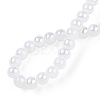 Electroplate Imitation Jade Glass Beads Strands GLAA-T032-J4mm-AB01-5